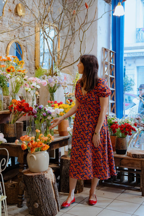 Naaipatroon Flower Market - Lise Tailor