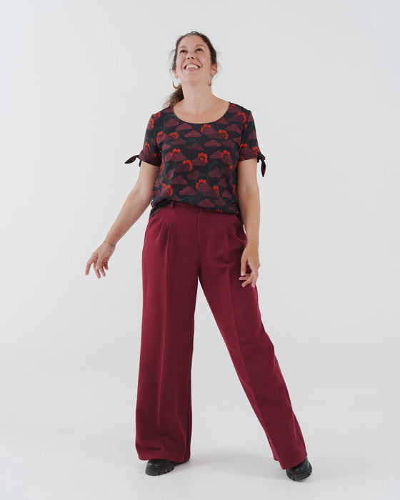 Naaipatroon broek Henri Lise Tailor rood