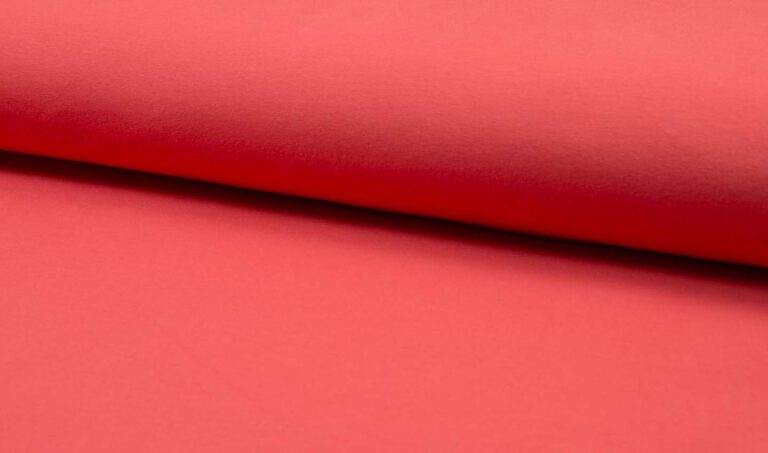 Bio Katoen Jersey Coral - Quality Textiles