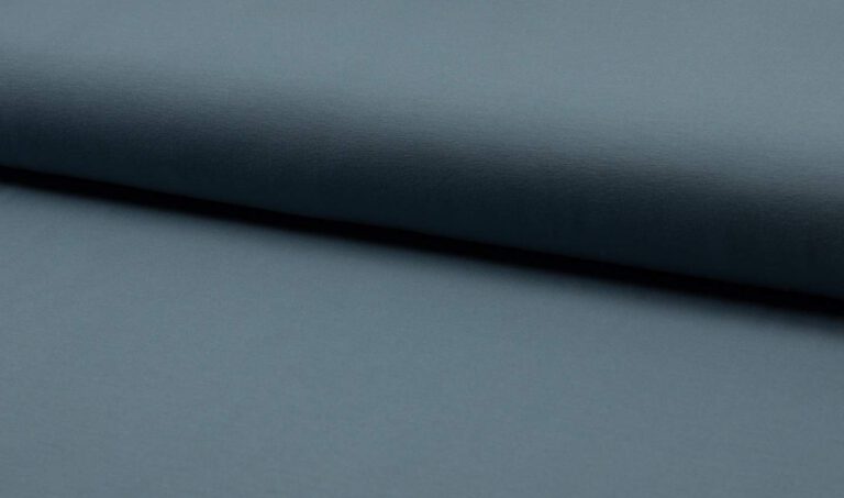 Bio Katoen Jersey Dusty Blue - Quality Textiles