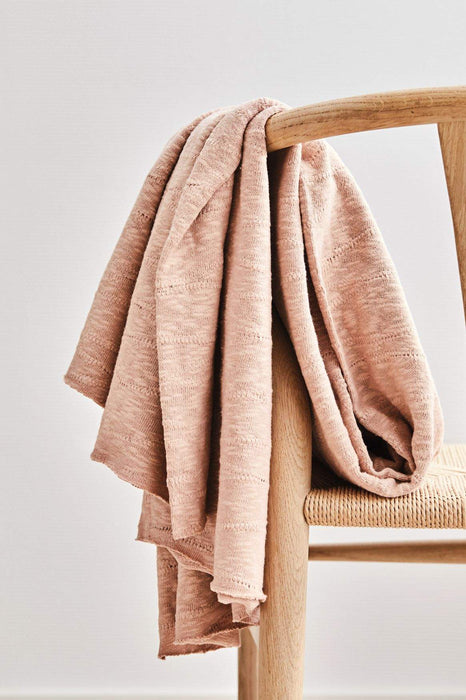 Organic Slub Jacquard Knit Rose Mind the Maker