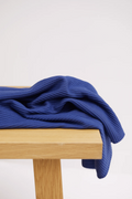 Self-Stripe Ottoman Knit Lapis - meetMILK
