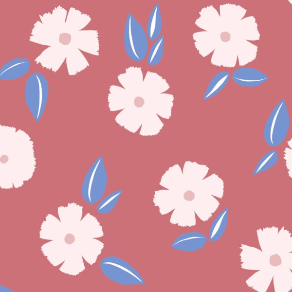 EcoVero™ Viscose Rosée Printanière - Lise Tailor