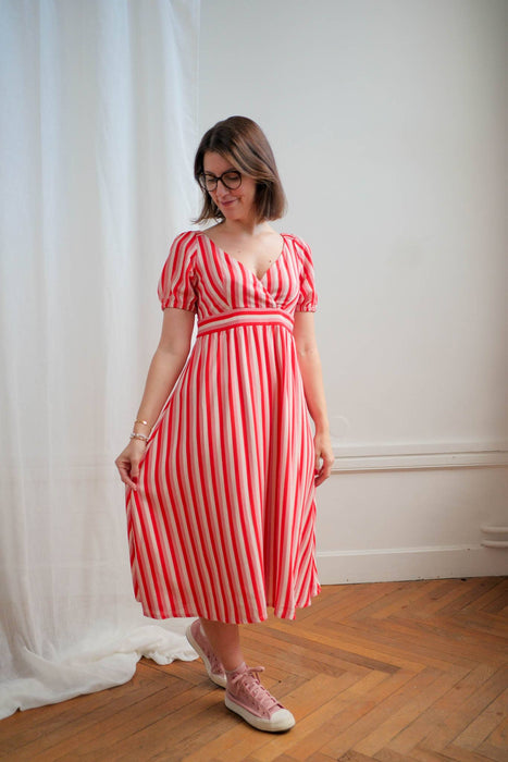 Naaipatroon Flower Market - Lise Tailor