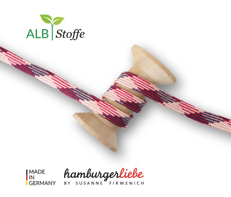 Twist ME Plaid Roze/Rood - Albstoffe