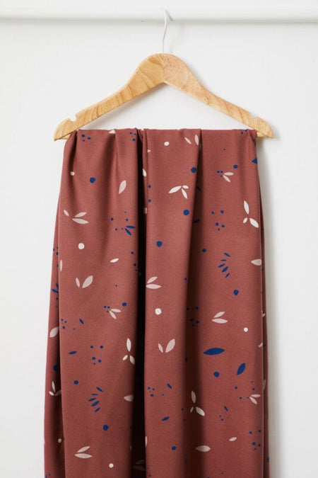 Vera Crepe Petals Rosewood Mind the Maker