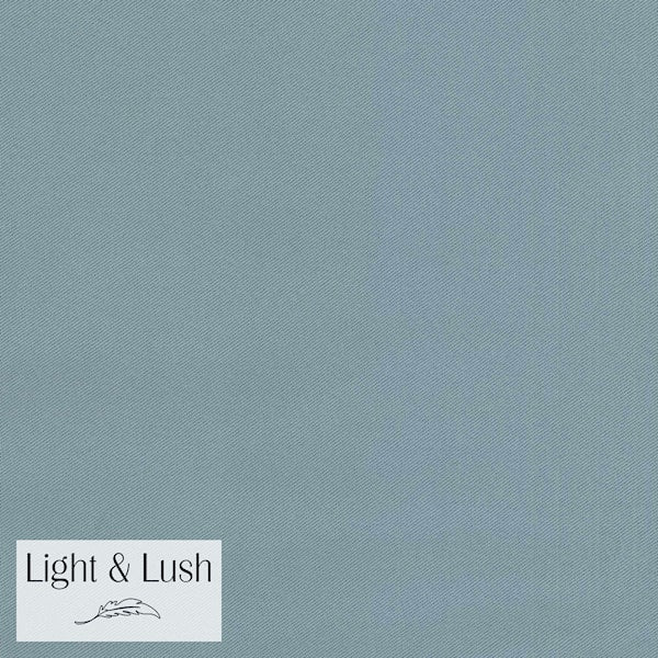 Solid viscose dusty blue