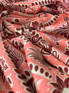 Close up of viscose summer