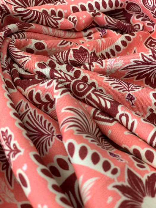 Close up of viscose summer