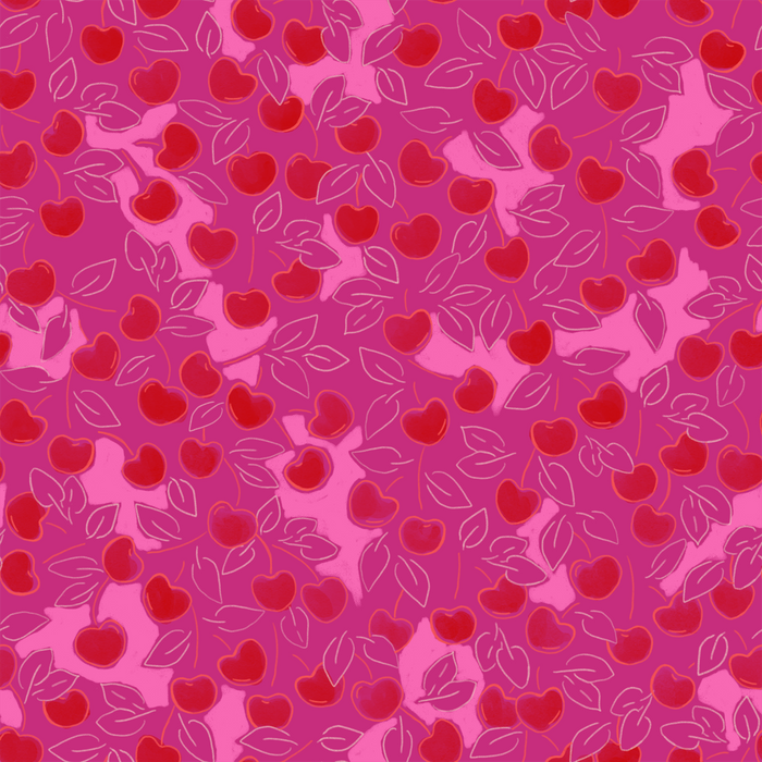 Viscose Cherry - Lise Tailor