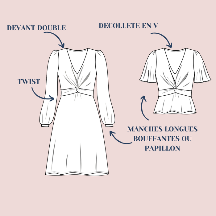 Naaipatroon Solstice - Lise Tailor