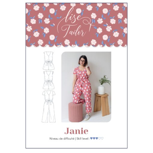 Naaipatroon Janie Jumpsuit - Lise Tailor