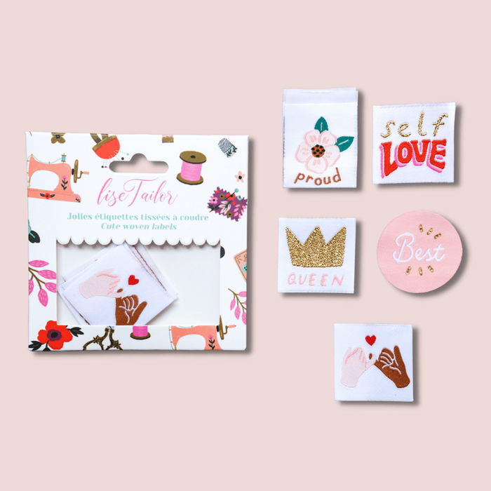 Lise Tailor - Self Love Woven Sewing Labels