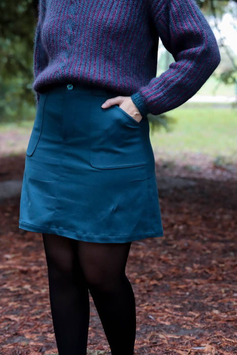 Gabardine Pine Green - Lise Tailor