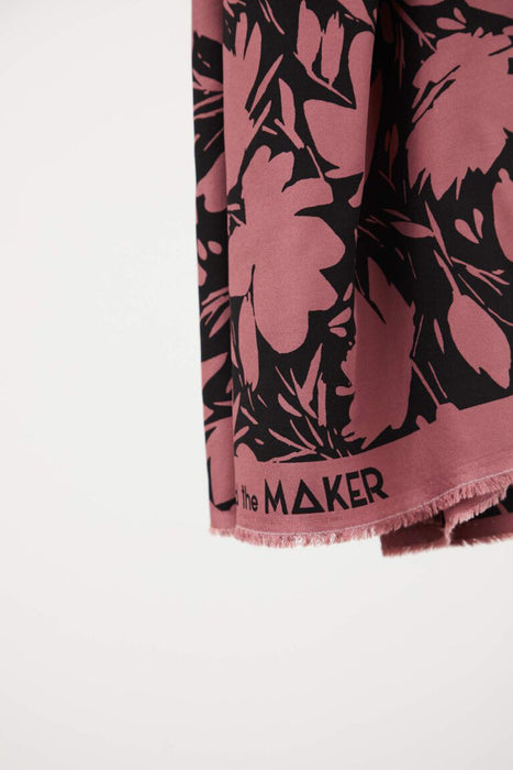 Coupon +/- 145 cm - Leia Crepe Rosewood - Mind the Maker