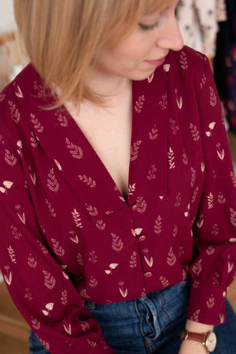Naaipatroon Herbier Blouse - Lise Tailor