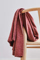 Organic Slub Jacquard Knit Rosewood – Mind the Maker