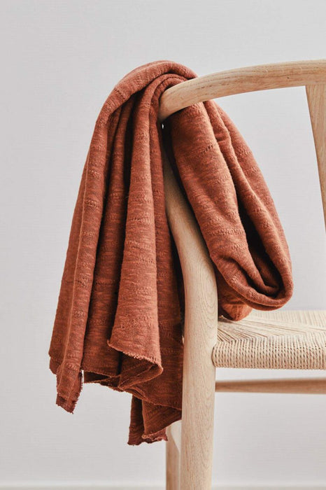 Organic Slub Jacquard Knit Sienna – Mind the Maker