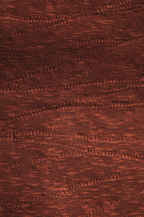 Organic Slub Jacquard Knit Sienna – Mind the Maker