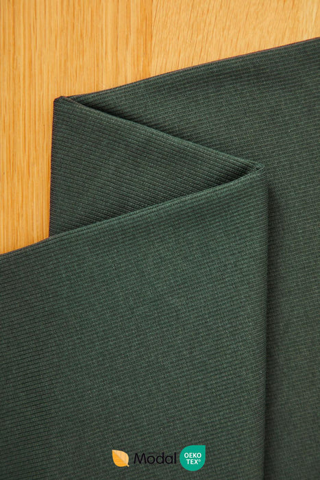 Neva 2x1 Rib Deep Green - meetMILK