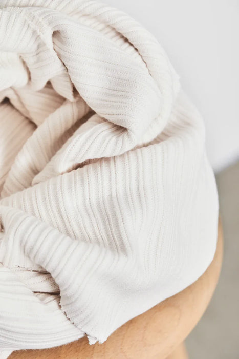 Organic Selanik Knit Creamy White - Mind the Maker