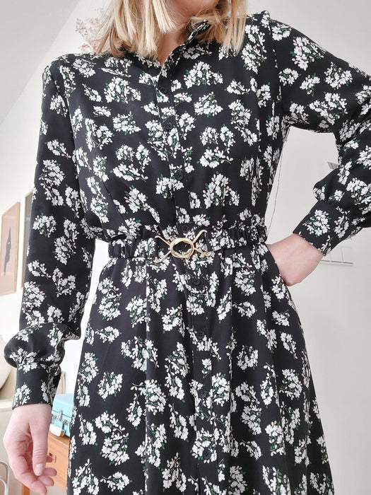 Shirtdress uitgevoerd in viscose bliss lise tailor